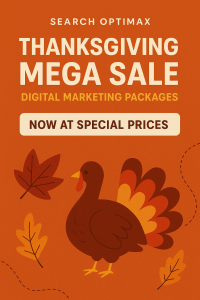 Thanksgiving Mega Sale: Digital Marketing Packages Now at Special Prices